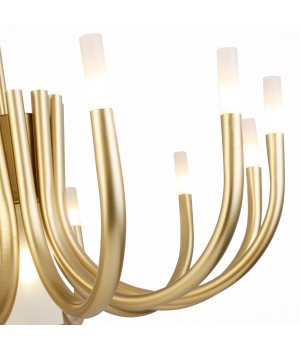 SL1173.202.13 Люстра потолочная ST-Luce Золотистый/Белый G4/E27 12+1*5+60W PAFE-foto11