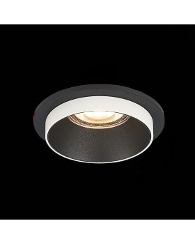 ST206.408.01 Св-к встр. Мат. черный GU10 1*50W D92xH41 220V Без ламп CHOMIA-foto6