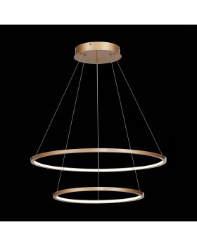 ST603.243.56 Светильник подвесной ST-Luce Золотистый/Белый LED 1*56W 4000K ST603 IN-foto3