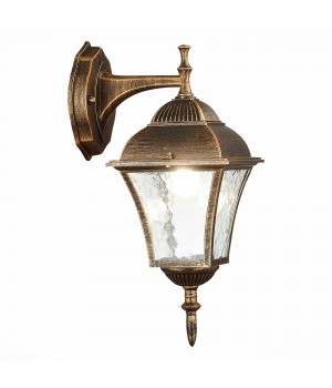 SL082.211.01 Светильник уличный настенный ST-Luce Бронза/Бронза, Прозрачный E27 1*60W DOMENICO-foto3