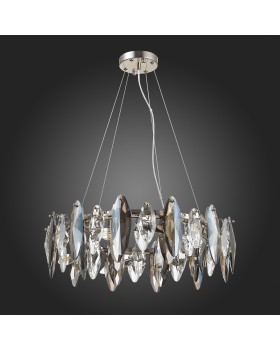 SL1227.103.08 Люстра подвесная ST-Luce Никель/Прозрачный E14 8*40W ANCONA-foto8