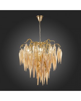 SL1652.203.06 Люстра подвесная ST-Luce Золотистый/Золотистый G9 6*5W SIENA-foto4