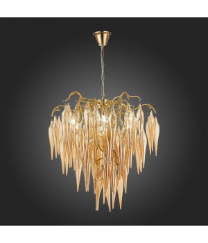 SL1652.203.06 Люстра подвесная ST-Luce Золотистый/Золотистый G9 6*5W SIENA-foto4