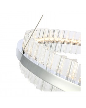 SL383.113.01 Светильник подвесной ST-Luce Хром/Прозрачный LED 1*44W 3000K CHERIO-foto2