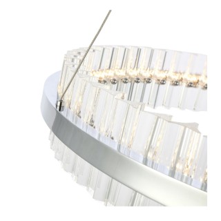 SL383.113.01 Светильник подвесной ST-Luce Хром/Прозрачный LED 1*44W 3000K CHERIO-foto2