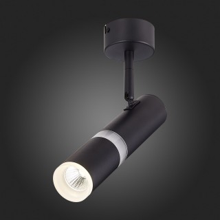 ST106.442.08 Светильник потолочный Черный LED 1*8W 4000K 624Lm Ra>80 D70xH165 170-240V ESCOPIO-foto3