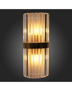 SL1176.201.02 Бра ST-Luce Золотистый/Золотистый, Прозрачный E14 2*40W Arezzo-foto4