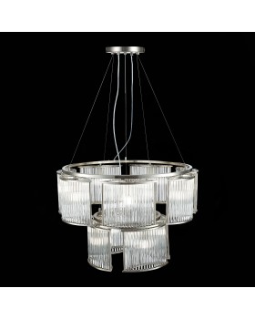 SL1627.103.11 Люстра подвесная ST-Luce Хром/Прозрачный E14 11*40W Velletri-foto7