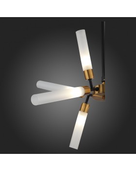 SL1620.242.08 Люстра потолочная ST-Luce Матовое золото, Черный/Белый G9 8*5W SPLIO-foto9