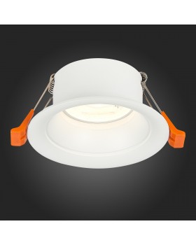 ST200.508.01 Св-к встр. Мат. белый GU10 1*50W D89xH40 220V Без ламп BARRA-foto7