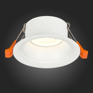 ST200.508.01 Св-к встр. Мат. белый GU10 1*50W  D89xH40 220V Без ламп BARRA-foto7