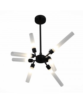 SL1620.402.08 Люстра потолочная ST-Luce Черный/Белый G9 8*5W SPLIO-foto2