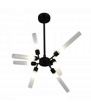 SL1620.402.08 Люстра потолочная ST-Luce Черный/Белый G9 8*5W SPLIO-foto2