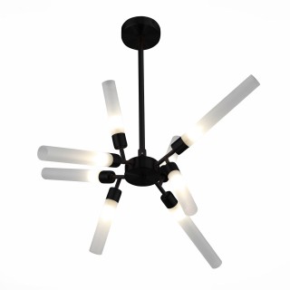 SL1620.402.08 Люстра потолочная ST-Luce Черный/Белый G9 8*5W SPLIO-foto2