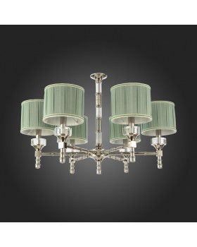 SL1121.103.06 Люстра подвесная ST-Luce Никель/Оливковый E14 6*40W OLEO-foto8