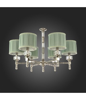 SL1121.103.06 Люстра подвесная ST-Luce Никель/Оливковый E14 6*40W OLEO-foto8