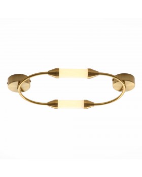 SL6004.301.02 Бра ST-Luce Латунь/Белый LED 2*4W 3000K OLBIA-foto4