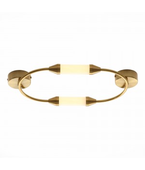 SL6004.301.02 Бра ST-Luce Латунь/Белый LED 2*4W 3000K OLBIA-foto4