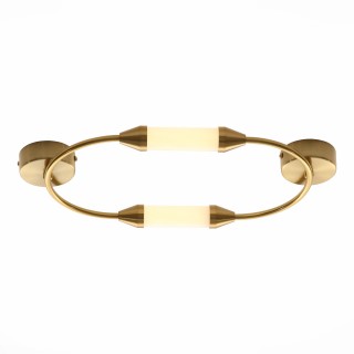 SL6004.301.02 Бра ST-Luce Латунь/Белый LED 2*4W 3000K OLBIA-foto4