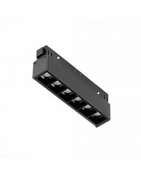 ST361.436.06 Магнитный трековый светильник Черный LED 1*6W 3000K 532Lm Ra>80 36° IP20 L115xW22xH44 48V SEIDE-foto3