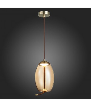 SL6108.333.01 Люстра подвесная ST-Luce Бронза/Янтарный LED 1*10W 3000K OZZIO-foto5