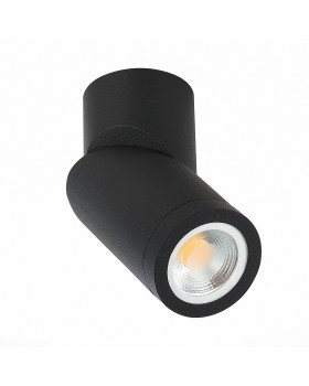 ST650.402.01 Светильник потолочный Черный GU10 1*50W IP20 D60xH190 180-240V Без ламп ST650-foto2