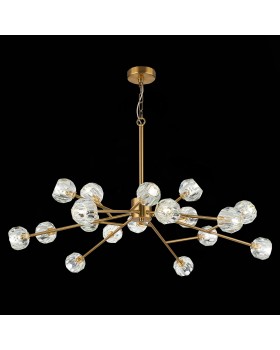 SL1166.303.18 Светильник подвесной ST-Luce Латунь/Прозрачный G9 LED 18*5W ROMANO-foto9