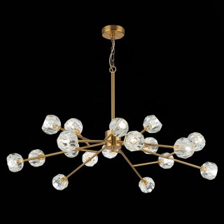 SL1166.303.18 Светильник подвесной ST-Luce Латунь/Прозрачный G9 LED 18*5W ROMANO-foto9