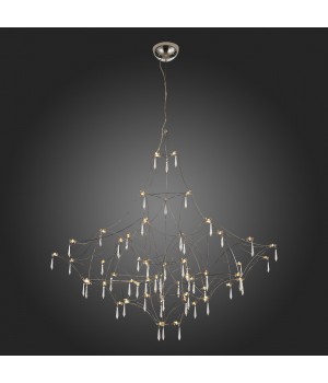 SL797.113.114 Люстра подвесная ST-Luce Хром, Прозрачный LED 114*0,45W 3000K GRAVETTA-foto7