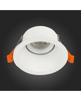 ST207.508.01 Св-к встр. Мат. белый GU10 1*50W D103xH52 220V Без ламп GROSI-foto8