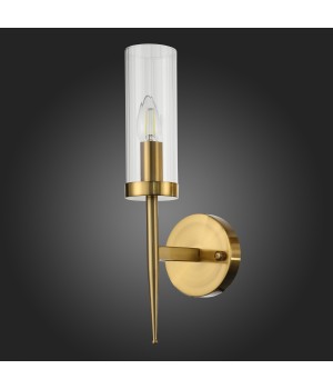 SL1159.301.01 Светильник настенный ST-Luce Латунь/Прозрачный E14 1*60W ACAZIO-foto6