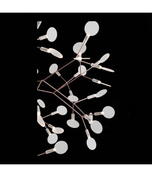 SL379.203.63 Люстра подвесная ST-Luce Медный/Белый LED 63*0,5W 3500K RAFINA-foto6
