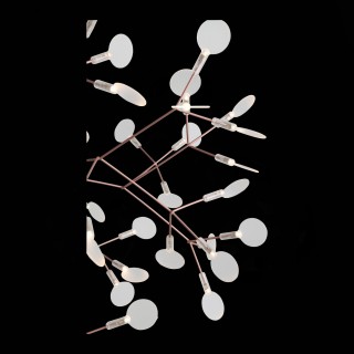 SL379.203.63 Люстра подвесная ST-Luce Медный/Белый LED 63*0,5W 3500K RAFINA-foto6