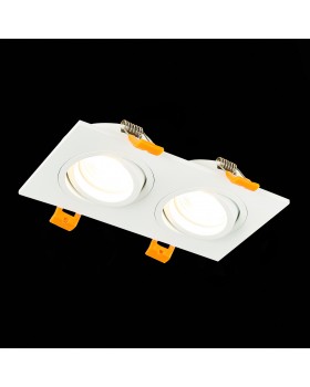 ST251.508.02 Св-к встр. Белый GU10 2*50W IP20 L170xW92xH27 220V Без ламп ST251-foto4