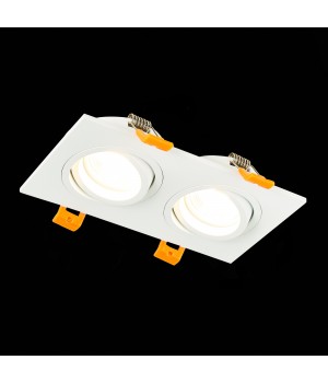 ST251.508.02 Св-к встр. Белый GU10 2*50W IP20 L170xW92xH27 220V Без ламп ST251-foto4