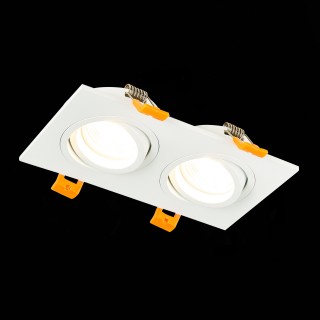 ST251.508.02 Св-к встр. Белый GU10 2*50W  IP20 L170xW92xH27 220V Без ламп ST251-foto4