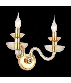 SL1758.201.02 Светильник настенный ST-Luce Золотистый, Шампань E14 2*40W CENELA-foto5