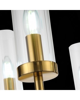 SL1159.303.05 Люстра подвесная ST-Luce Латунь/Латунь, Прозрачный E14 5*60W ACAZIO-foto7