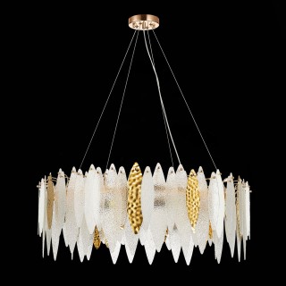SL1224.203.10 Люстра подвесная ST-Luce Золотистый/Прозрачный, Белый E14 10*60W LASTRA-foto7