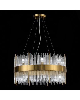 SL1158.303.16 Люстра подвесная ST-Luce Латунь/Латунь, Прозрачный G9 16*5W NITIDO-foto20