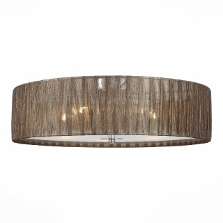 SL357.702.05 Светильник потолочный ST-Luce Хром/Коричневый E14 5*40W RONDELLA-foto2