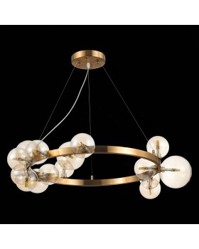 SL1165.303.15 Светильник подвесной ST-Luce Бронза/Коньячный G4 15*5W NECTON-foto8