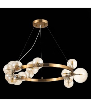 SL1165.303.15 Светильник подвесной ST-Luce Бронза/Коньячный G4 15*5W NECTON-foto8