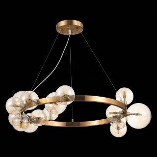 SL1165.303.15 Светильник подвесной ST-Luce Бронза/Коньячный G4 15*5W NECTON-foto8