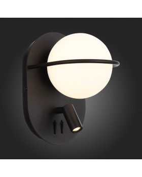 SL395.411.02 Бра ST-Luce Черный/Белый LED 1+1*8+3W 4000K DONOLO-foto5
