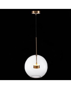 SL1133.223.01 Светильник подвесной ST-Luce Латунь/Прозрачный LED 1*14W 3000K BOPONE-foto4