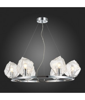 SL1175.103.06 Люстра подвесная ST-Luce хром/прозрачный E14 6*40W Portici-foto5