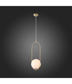 SL1118.203.01 Светильник подвесной ST-Luce Золотистый/Белый E27 1*40W PENOLO-foto8