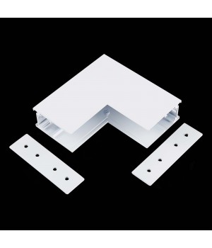 ST007.539.00 Внутренний угол-соединитель для подвесного / накладного магнитного шинопровода ST-Luce белый ST007-foto2