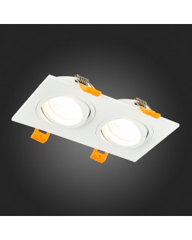 ST251.508.02 Св-к встр. Белый GU10 2*50W IP20 L170xW92xH27 220V Без ламп ST251-foto7